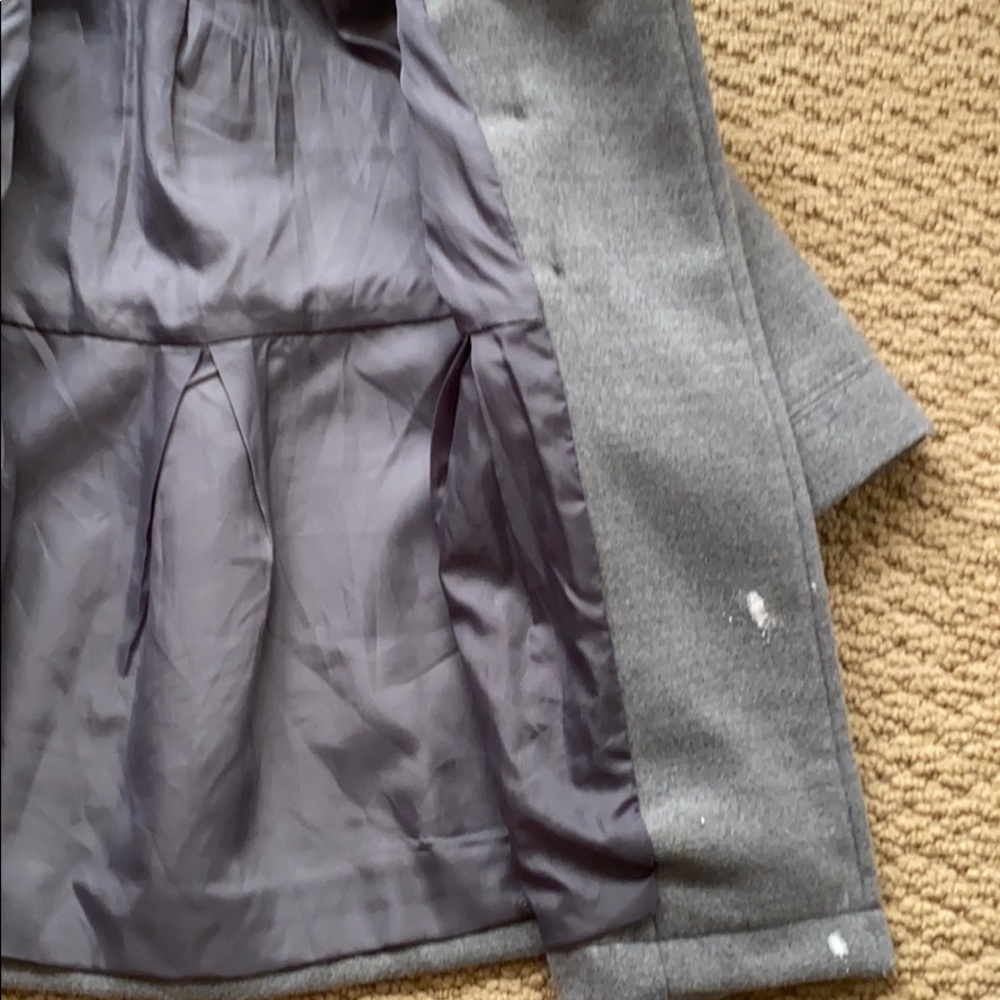Gray dressy pea coat for toddler - Picture 8 of 8